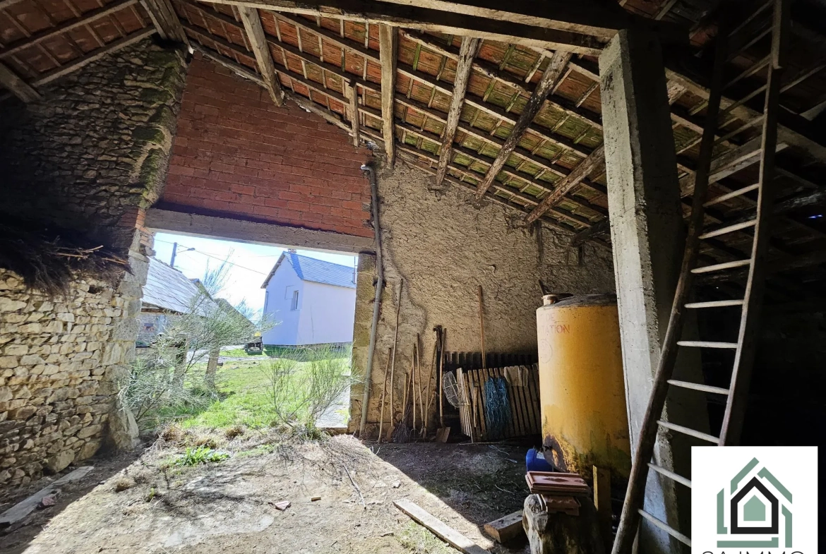 Ferme à rénover avec deux maisons et dépendances à Villosanges 