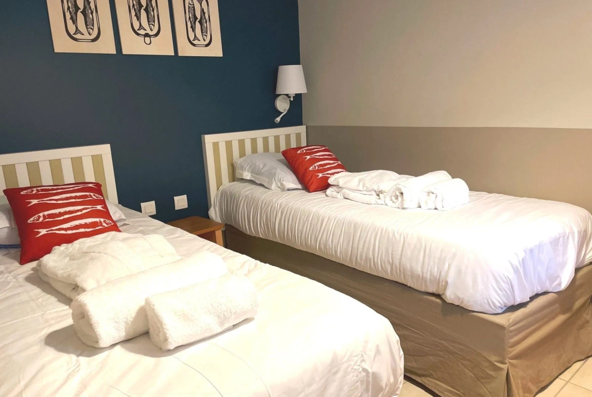 Appartement T2 avec Vue Sur Mer à Douarnenez près de la Plage des Sables Blancs 