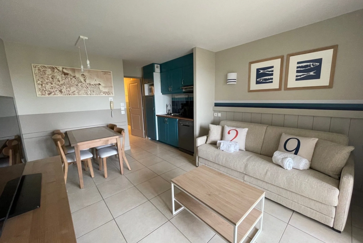 Appartement T2 avec Vue Sur Mer à Douarnenez près de la Plage des Sables Blancs 