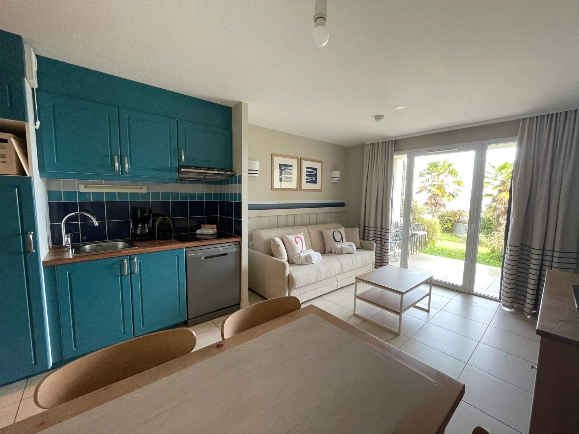Appartement T2 avec Vue Sur Mer à Douarnenez près de la Plage des Sables Blancs 