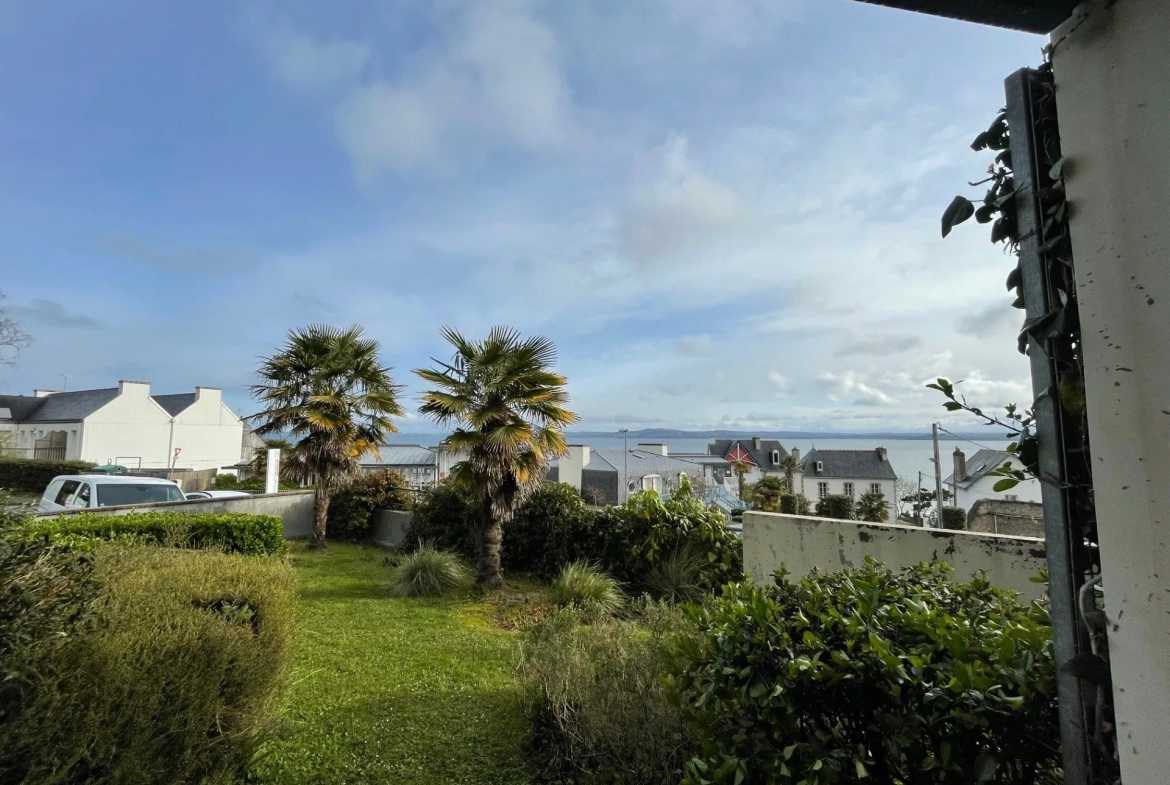 Appartement T2 avec Vue Sur Mer à Douarnenez près de la Plage des Sables Blancs 
