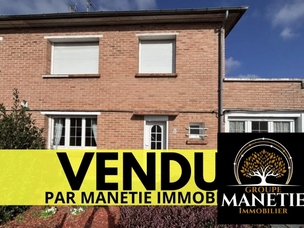 Maison familiale de 3 chambres à Arras avec garage et véranda