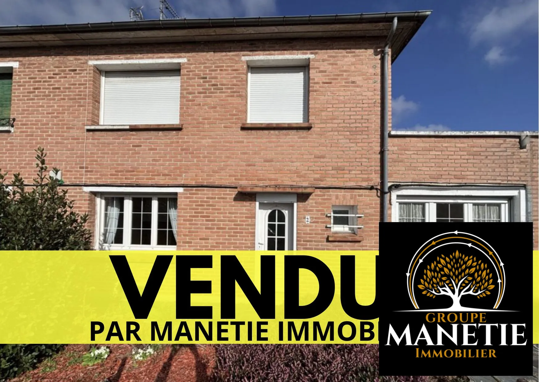 Maison familiale de 3 chambres à Arras avec garage et véranda 