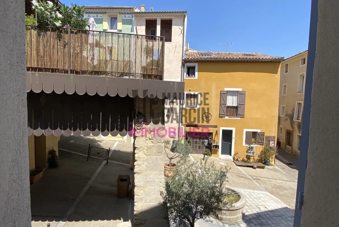 Maison de village à Beaumes de Venise avec cave et luminosité authentique 