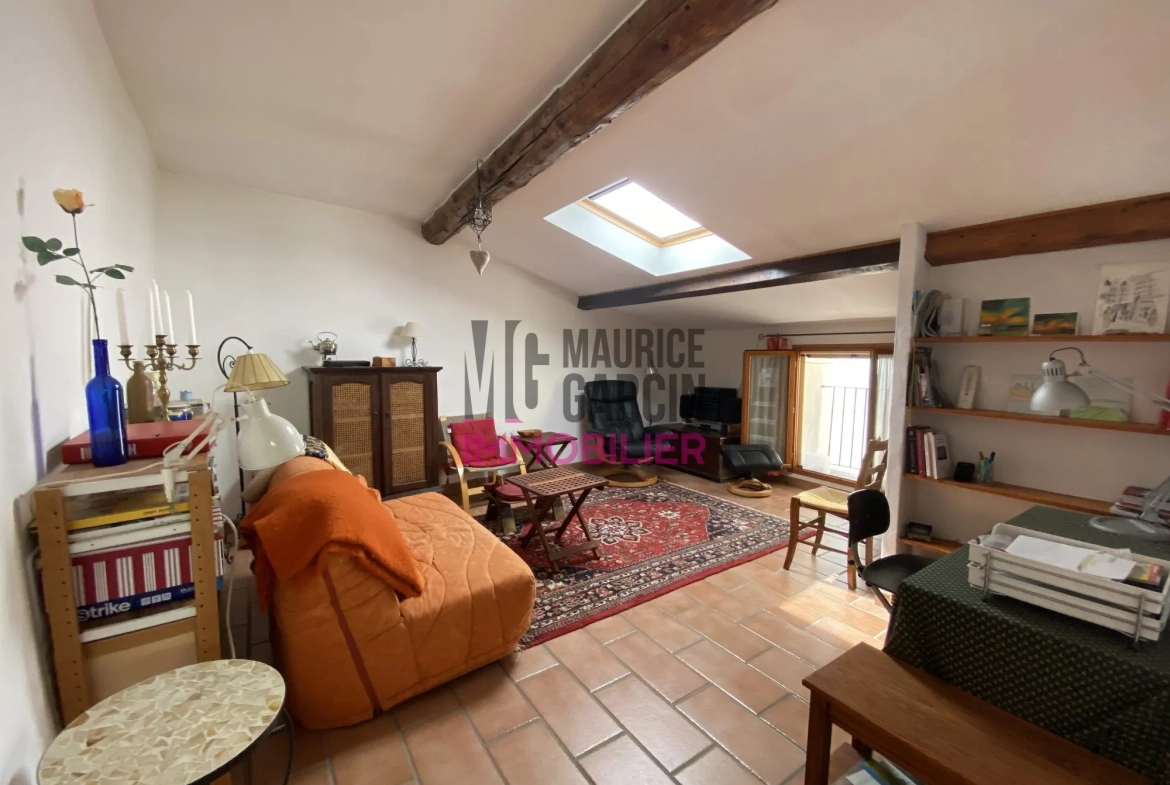 Maison de village à Beaumes de Venise avec cave et luminosité authentique 