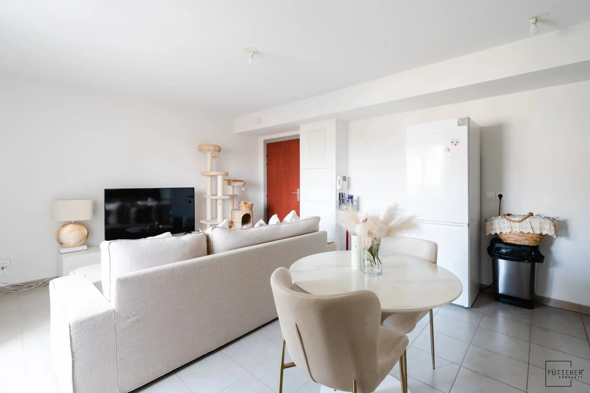 Appartement 2 pièces avec balcon à vendre à Narbonne, résidence sécurisée 