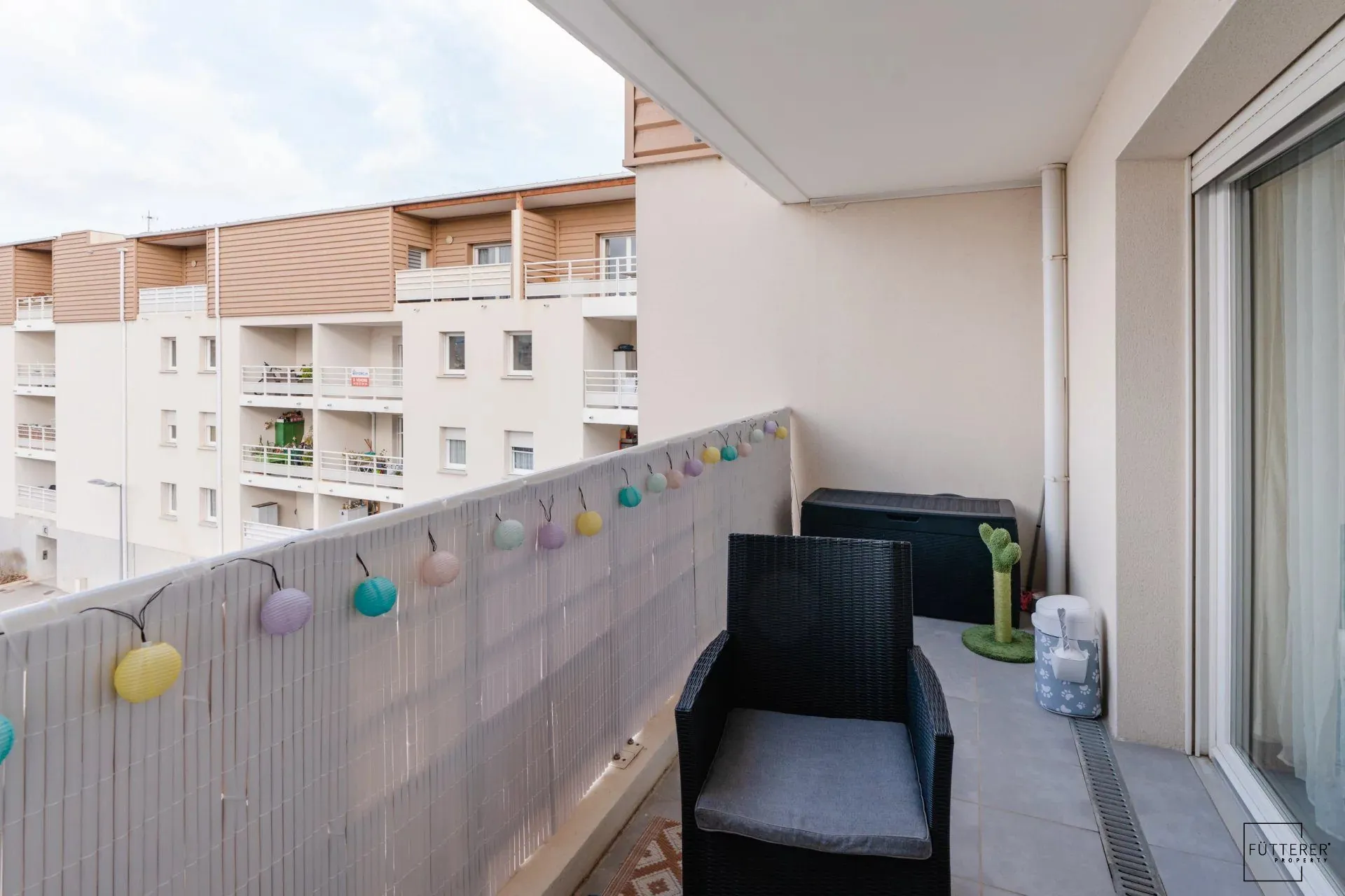 Appartement 2 pièces avec balcon à vendre à Narbonne, résidence sécurisée 