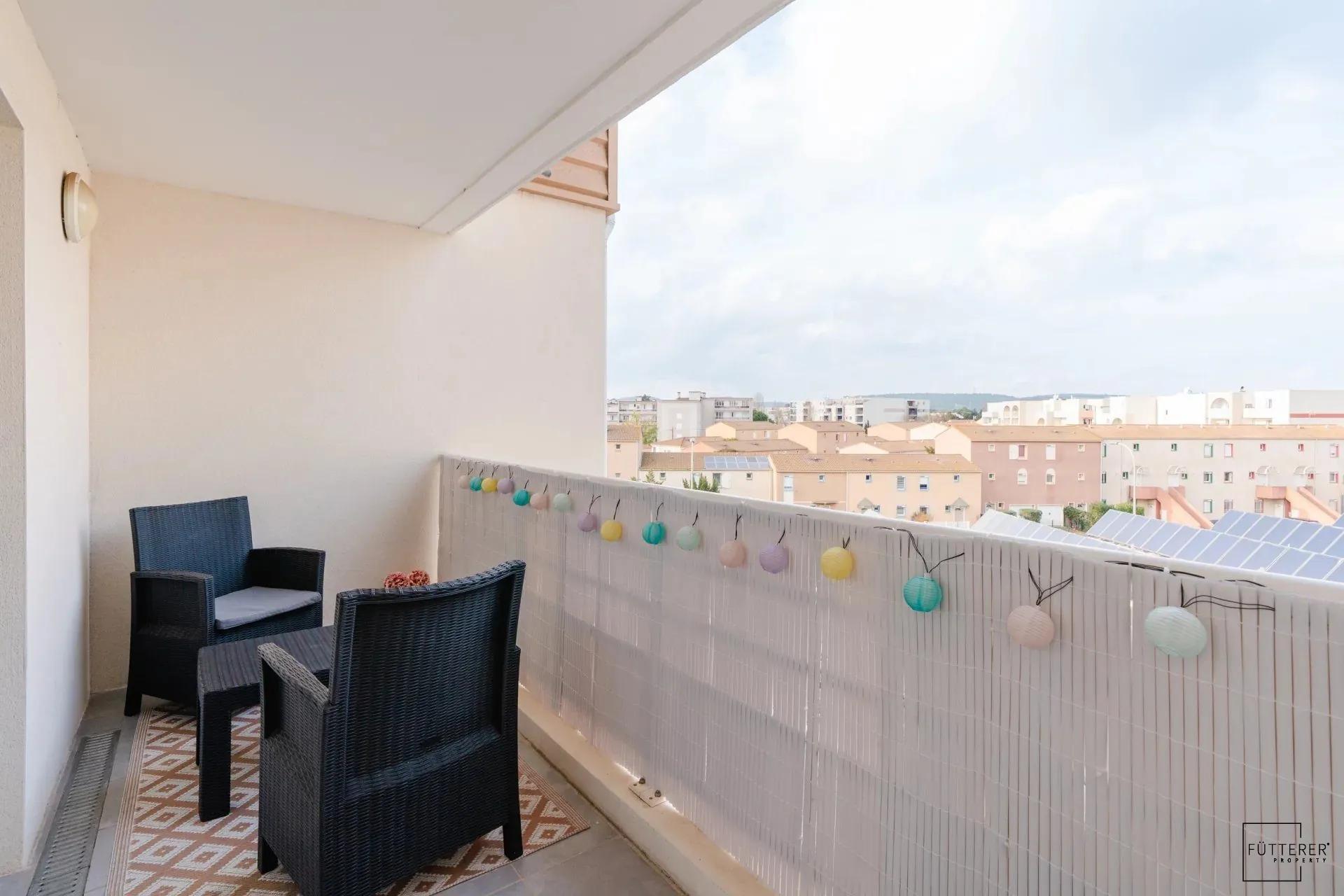 Appartement 2 pièces avec balcon à vendre à Narbonne, résidence sécurisée 