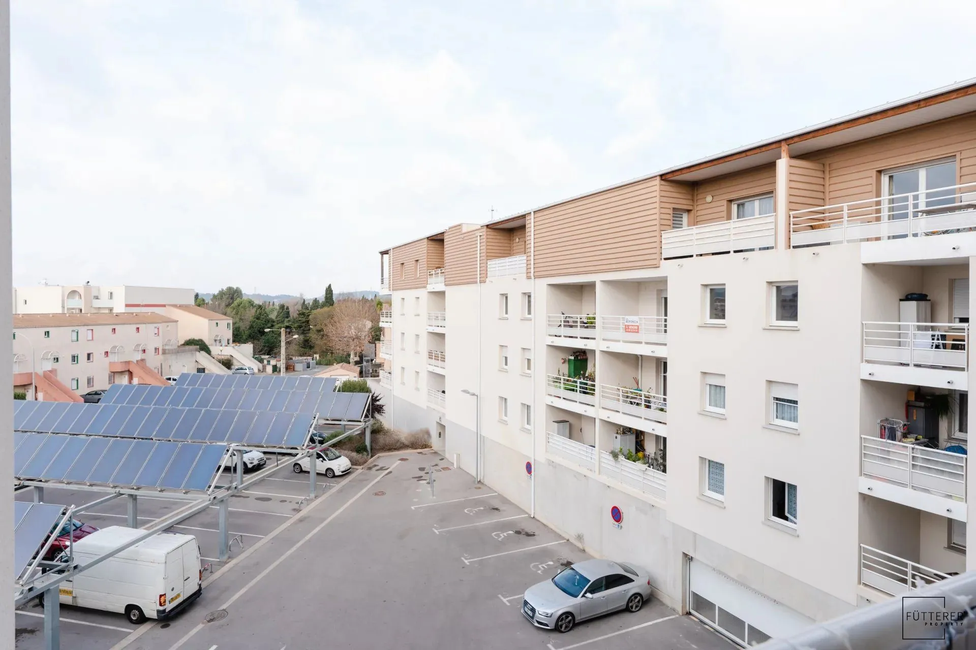 Appartement 2 pièces avec balcon à vendre à Narbonne, résidence sécurisée 
