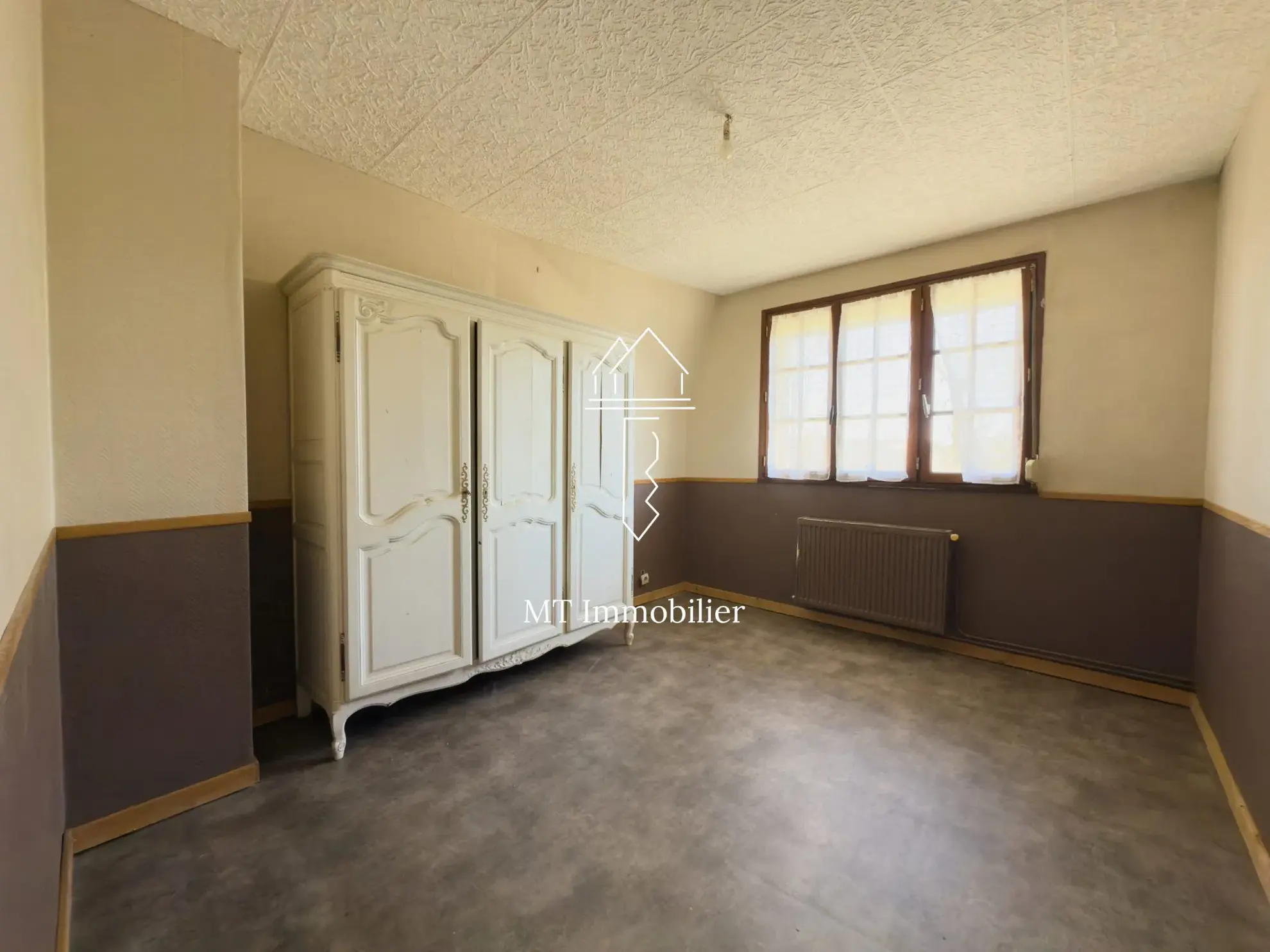Maison de plain-pied à vendre à Beaurainville avec grand terrain et cave 