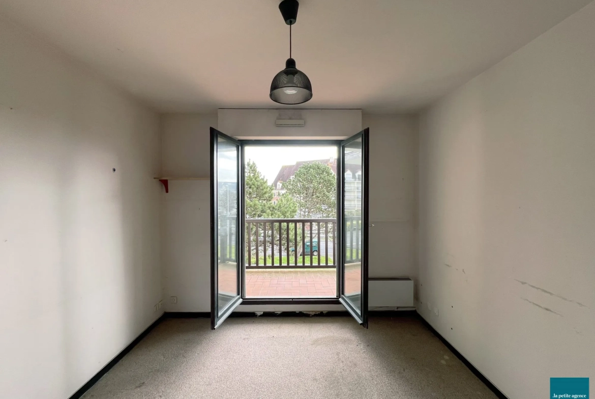 Charmant appartement vue mer à vendre à Cabourg, 24 m² 