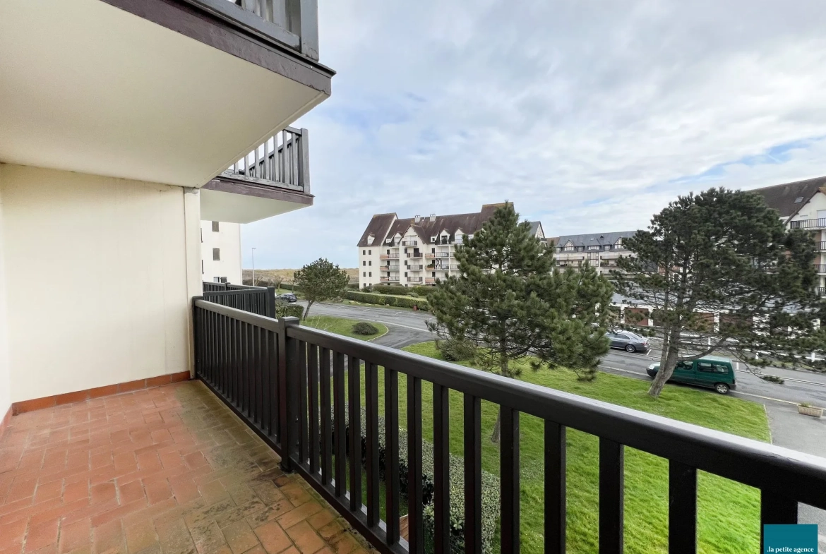 Charmant appartement vue mer à vendre à Cabourg, 24 m² 