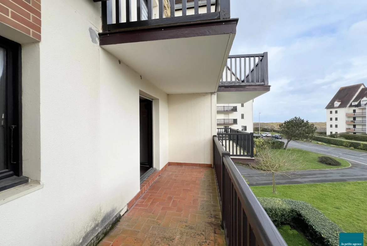 Charmant appartement vue mer à vendre à Cabourg, 24 m² 