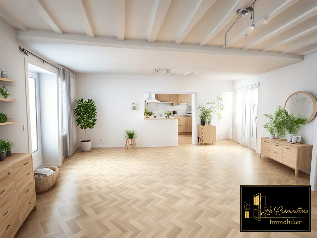 Maison à vendre à Dourdan avec jardin, 3 chambres, proche Paris 