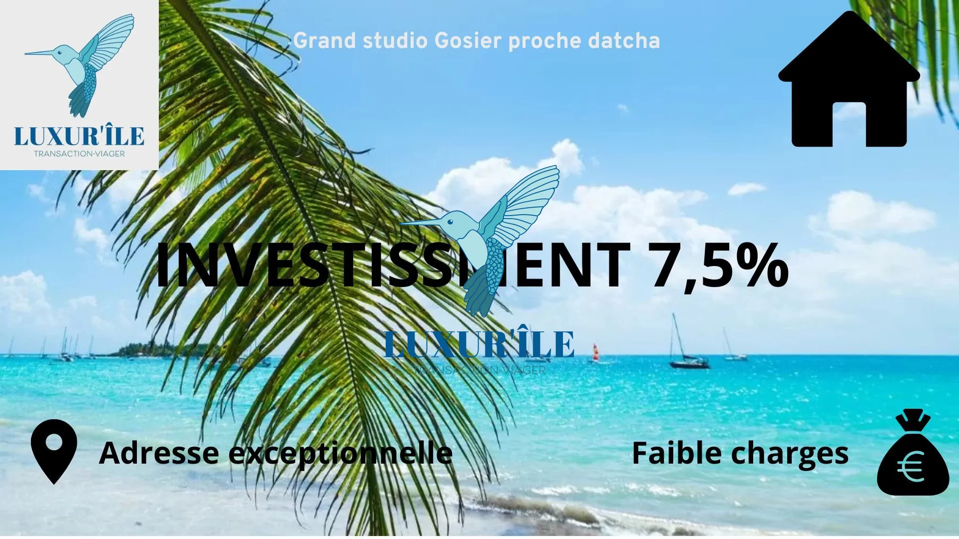 Appartement en Rez-de-Jardin à Vendre au Gosier - Opportunité d'Investissement 