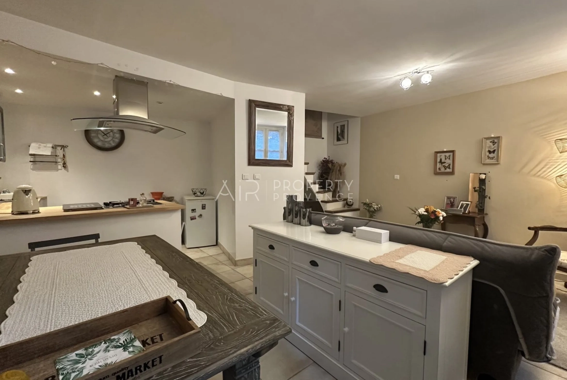 Charmant appartement duplex avec terrasse dans le Luberon - Bonniux 