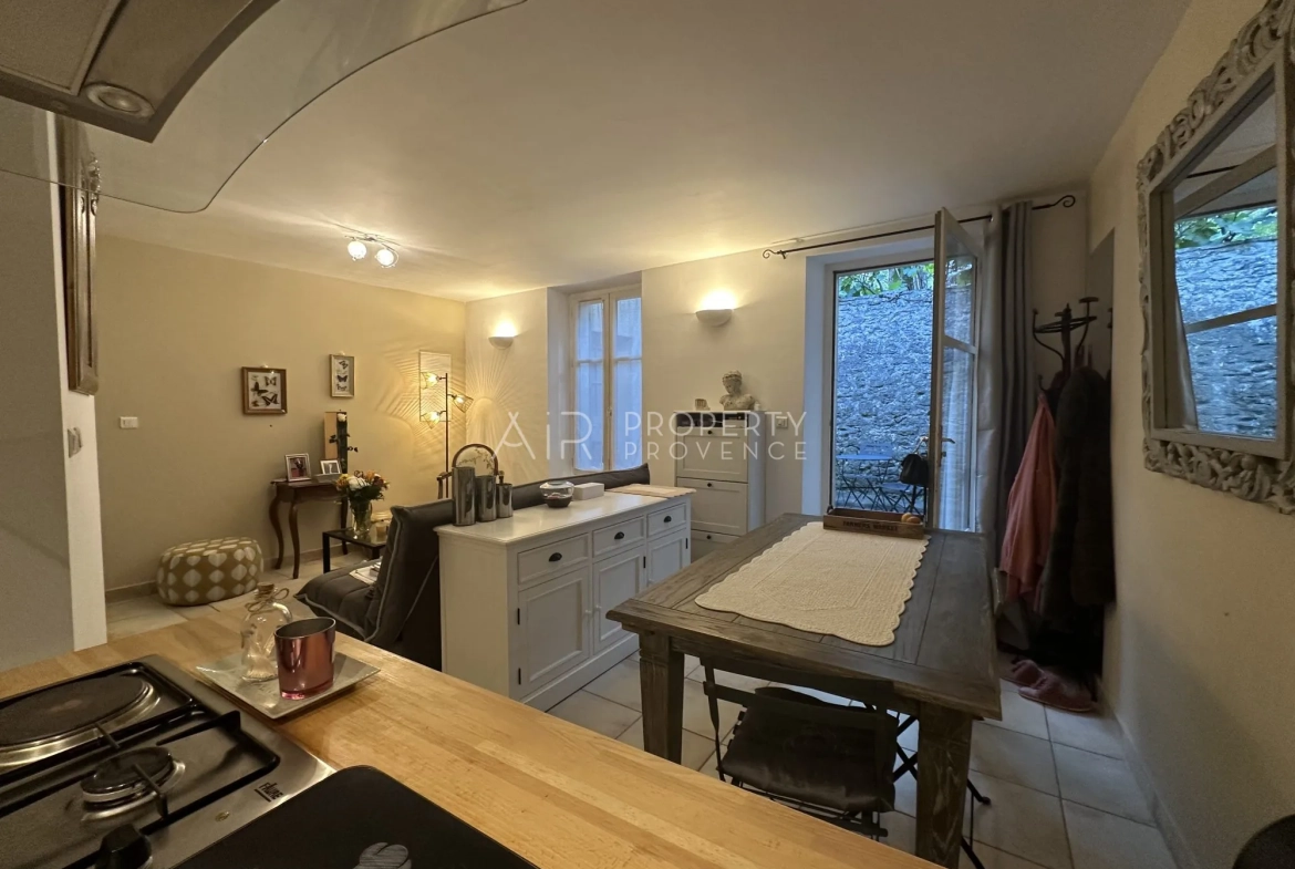 Charmant appartement duplex avec terrasse dans le Luberon - Bonniux 