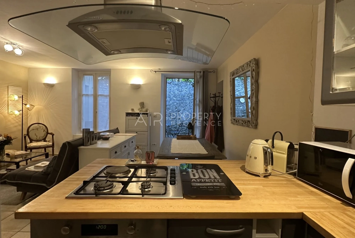 Charmant appartement duplex avec terrasse dans le Luberon - Bonniux 