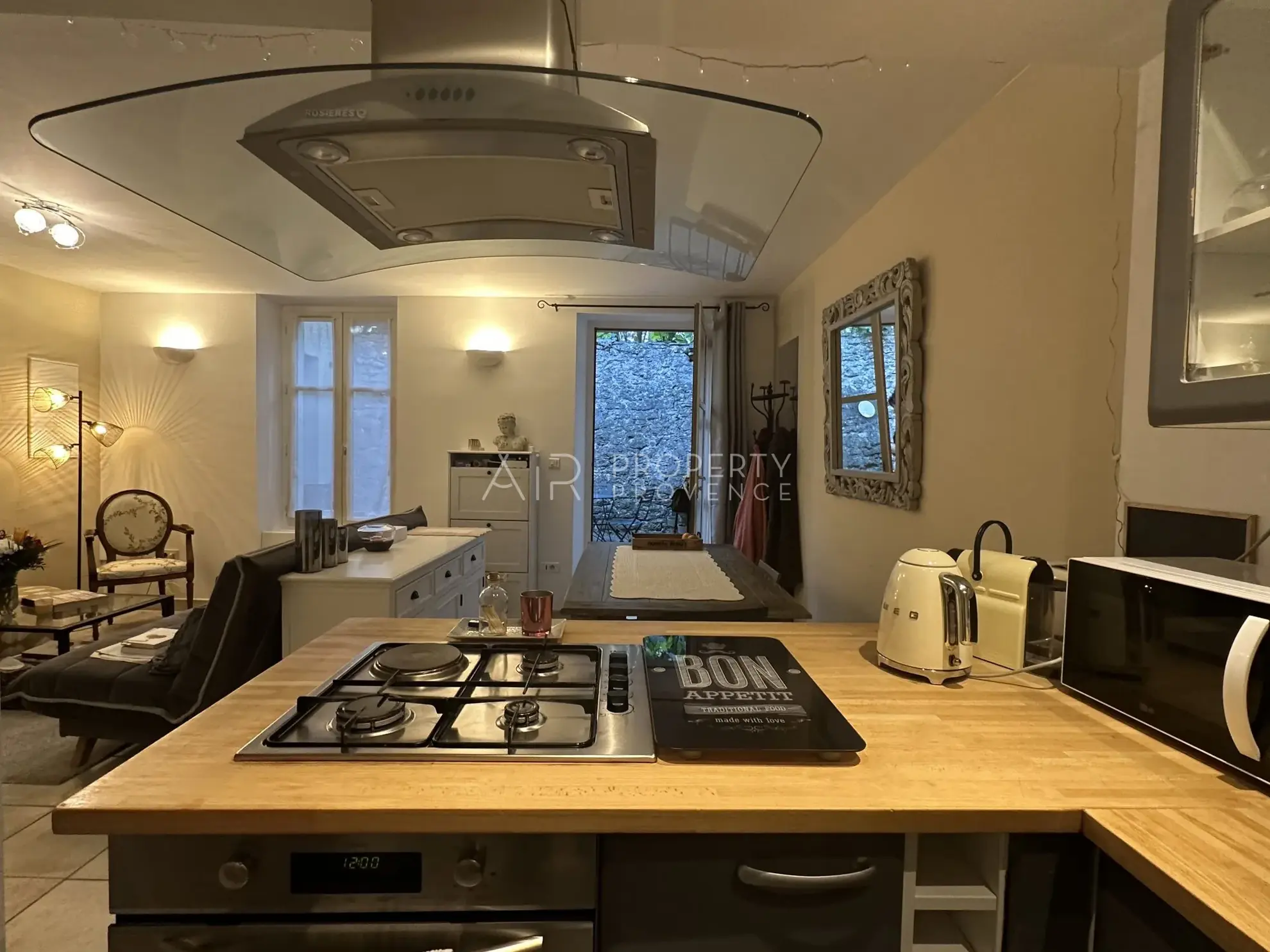 Charmant appartement duplex avec terrasse dans le Luberon - Bonniux 