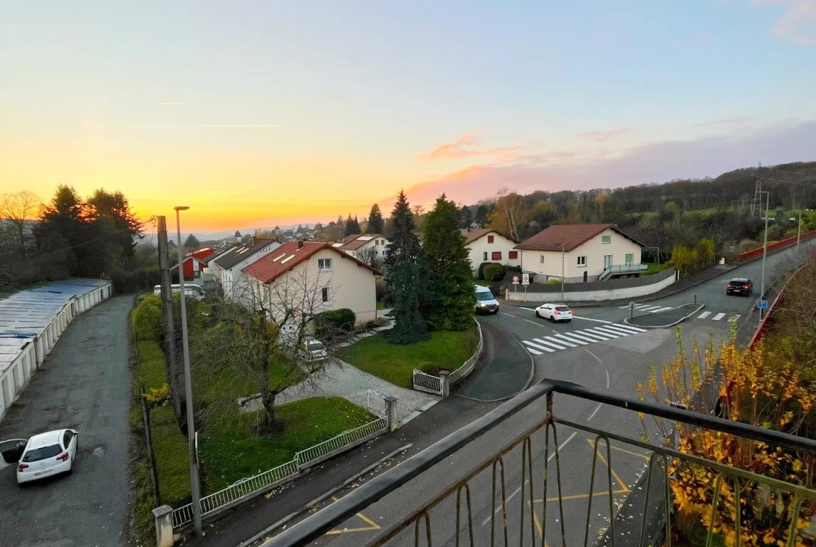 Bel appartement lumineux avec balcon à Belfort – Idéal investissement ou résidence principale 