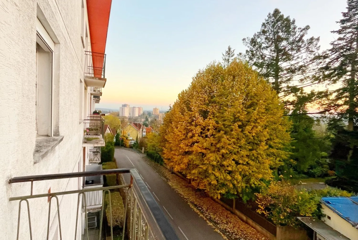 Bel appartement lumineux avec balcon à Belfort – Idéal investissement ou résidence principale 