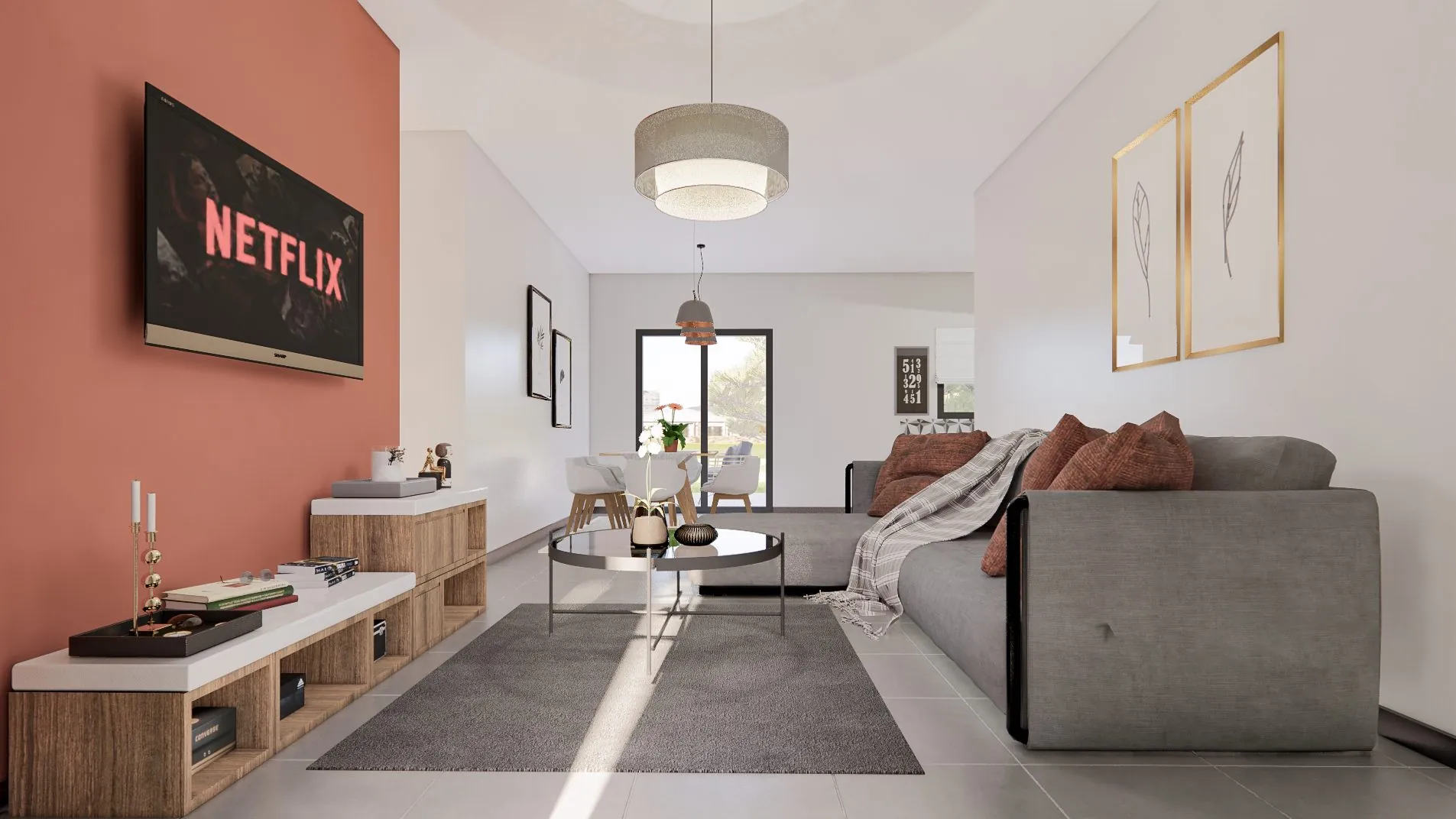 Maison neuve à construire à Nogent – Modèle CEDRUS, 2 chambres, garage, prestations modernes 