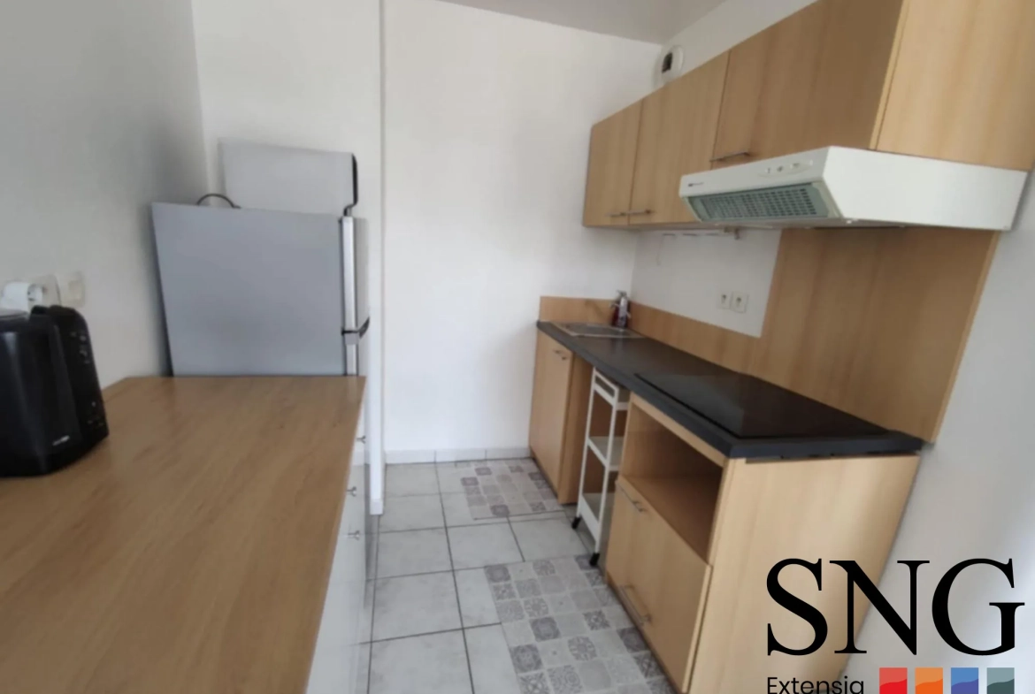 Appartement T2 avec parking à Roubaix, centre-ville 