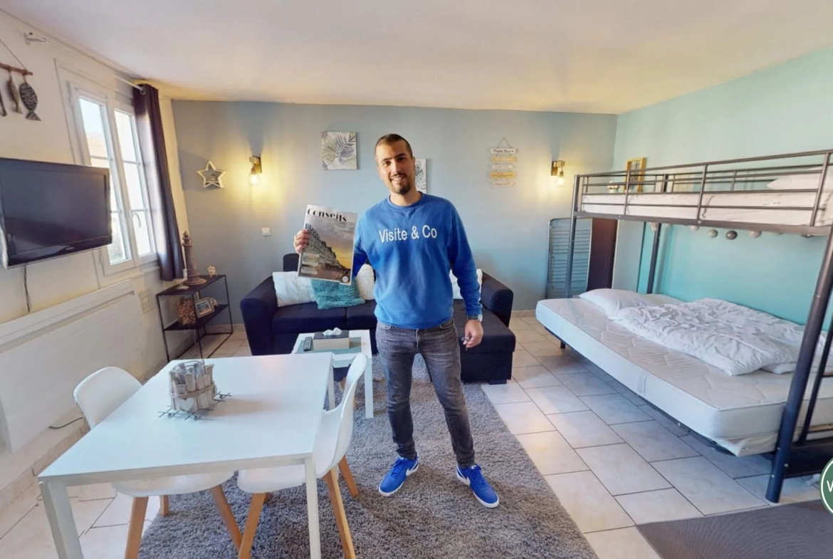 Appartement T1 meublé à Dives-sur-Mer - Idéal investissement ou résidence 