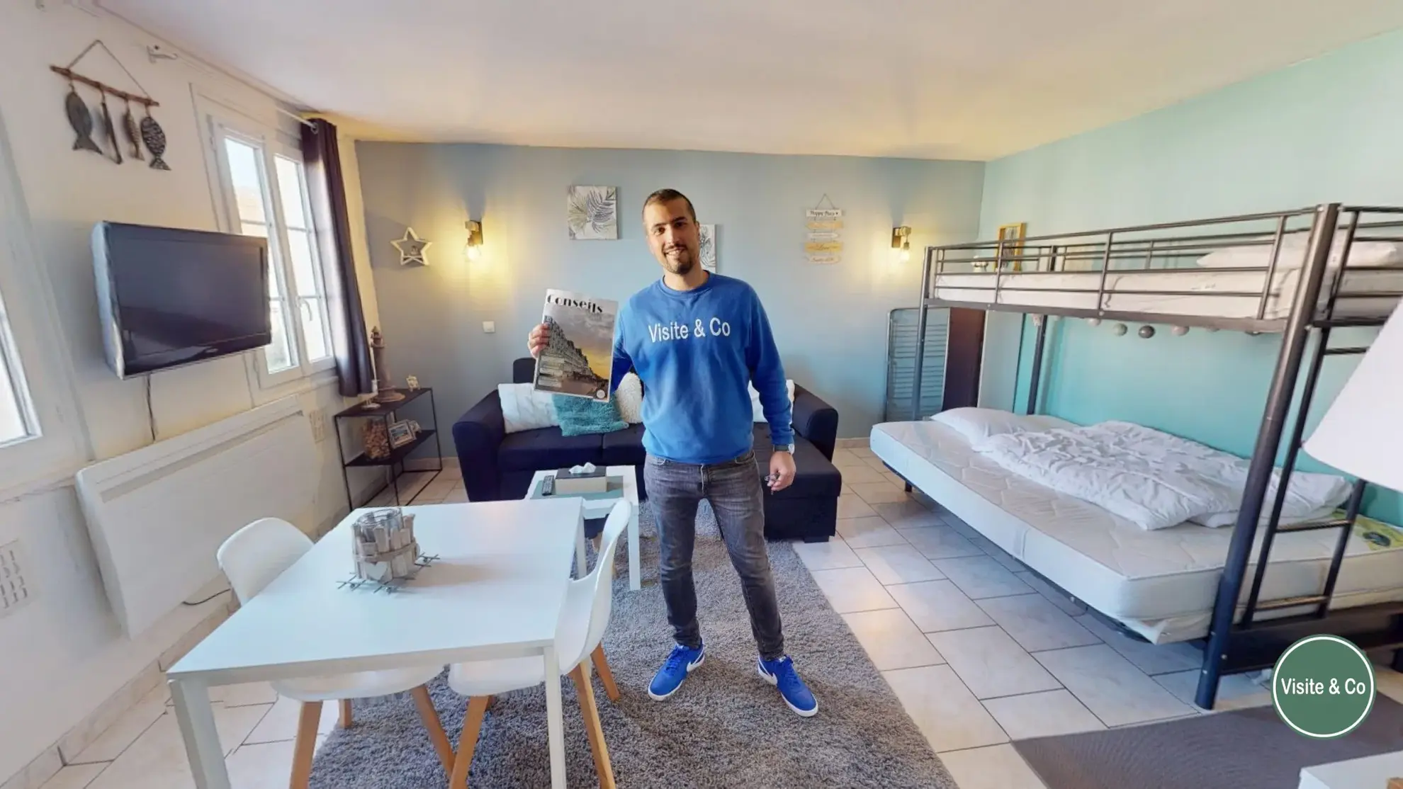 Appartement T1 meublé à Dives-sur-Mer - Idéal investissement ou résidence 