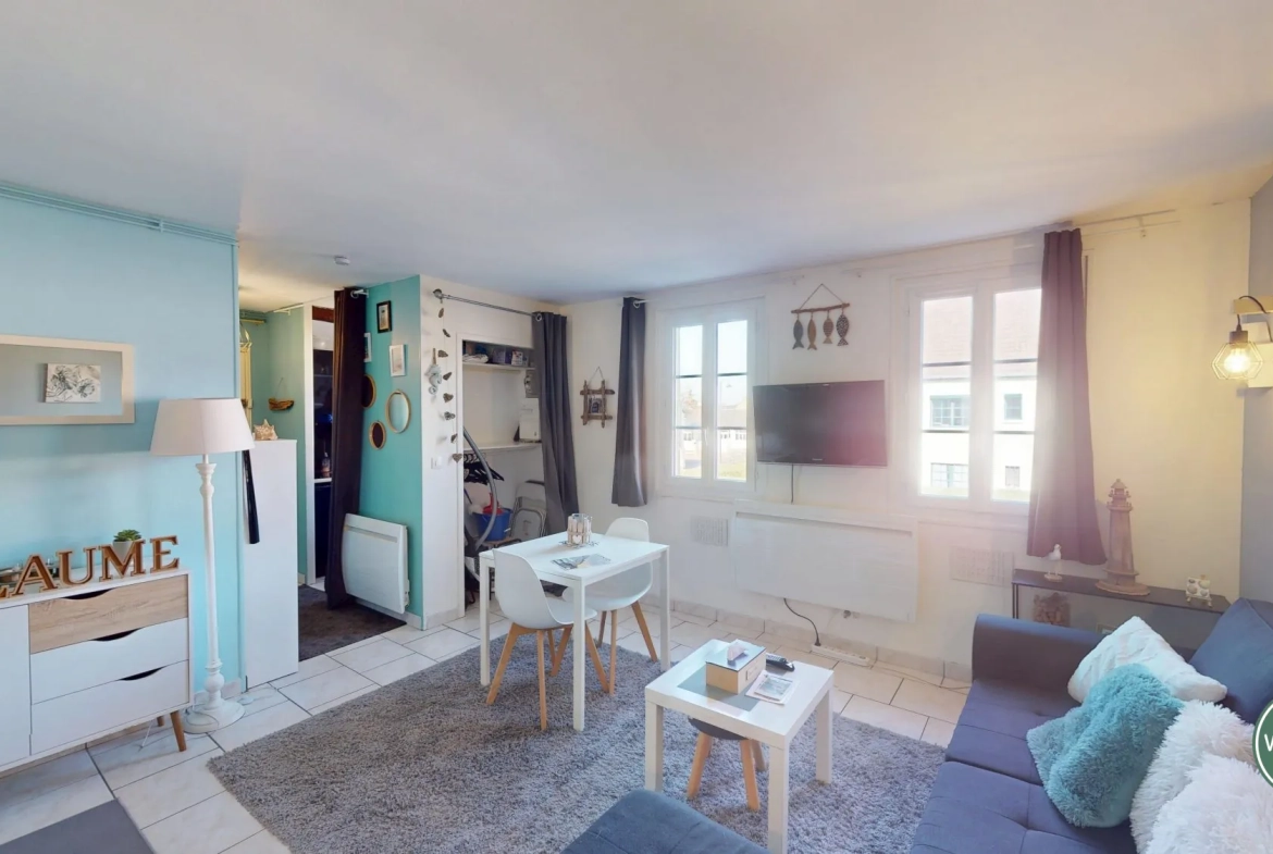 Appartement T1 meublé à Dives-sur-Mer - Idéal investissement ou résidence 