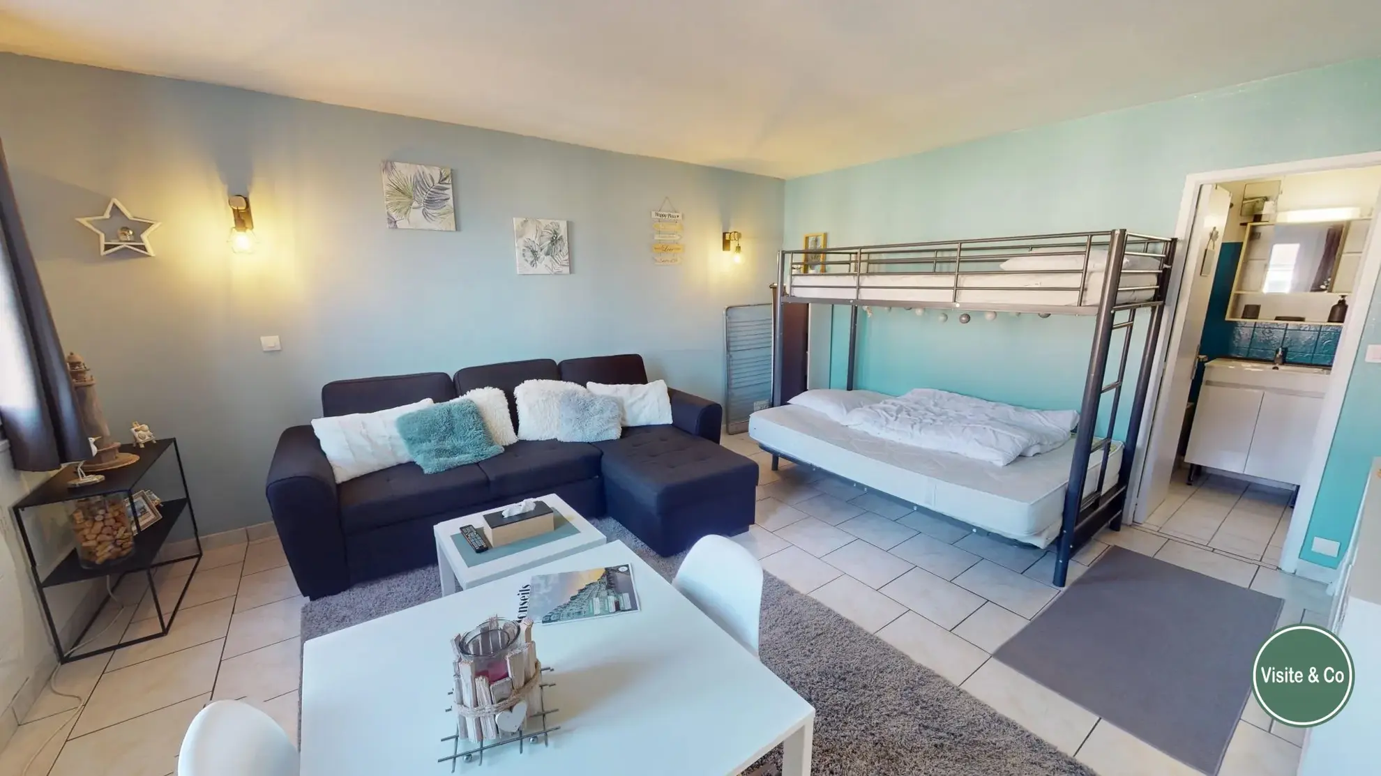 Appartement T1 meublé à Dives-sur-Mer - Idéal investissement ou résidence 