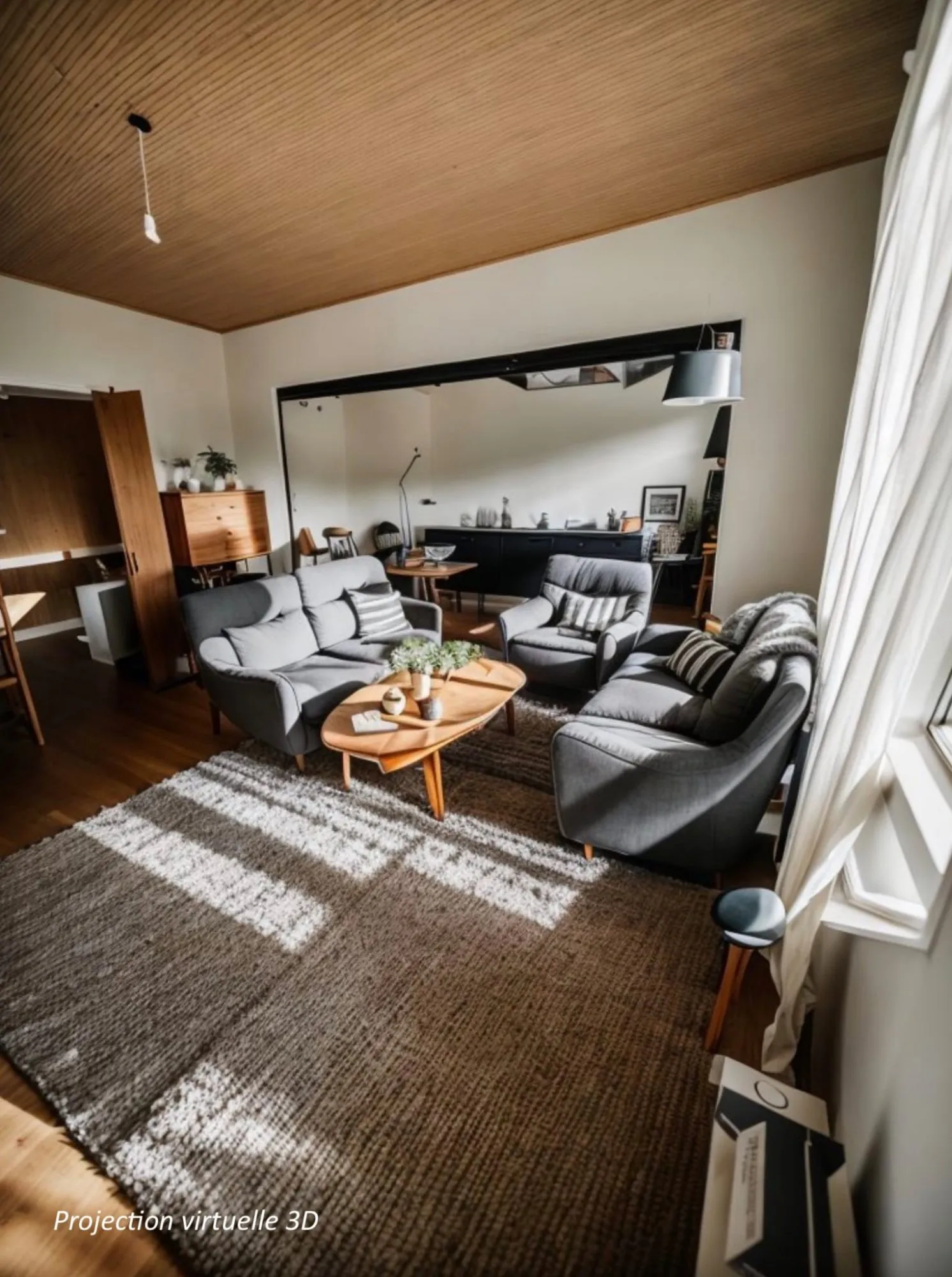Appartement F4 loué à Herserange avec cave et garage, investissement sûr 