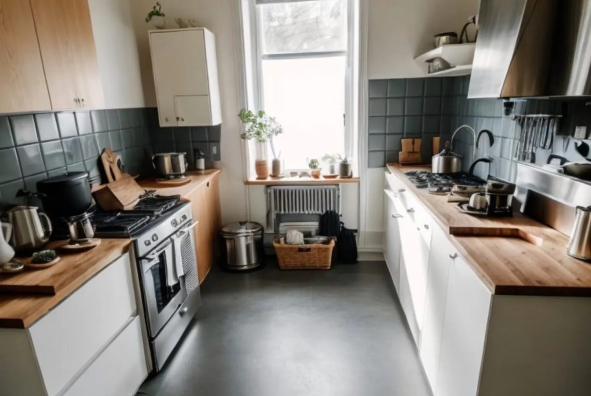 Appartement F4 loué à Herserange avec cave et garage, investissement sûr 