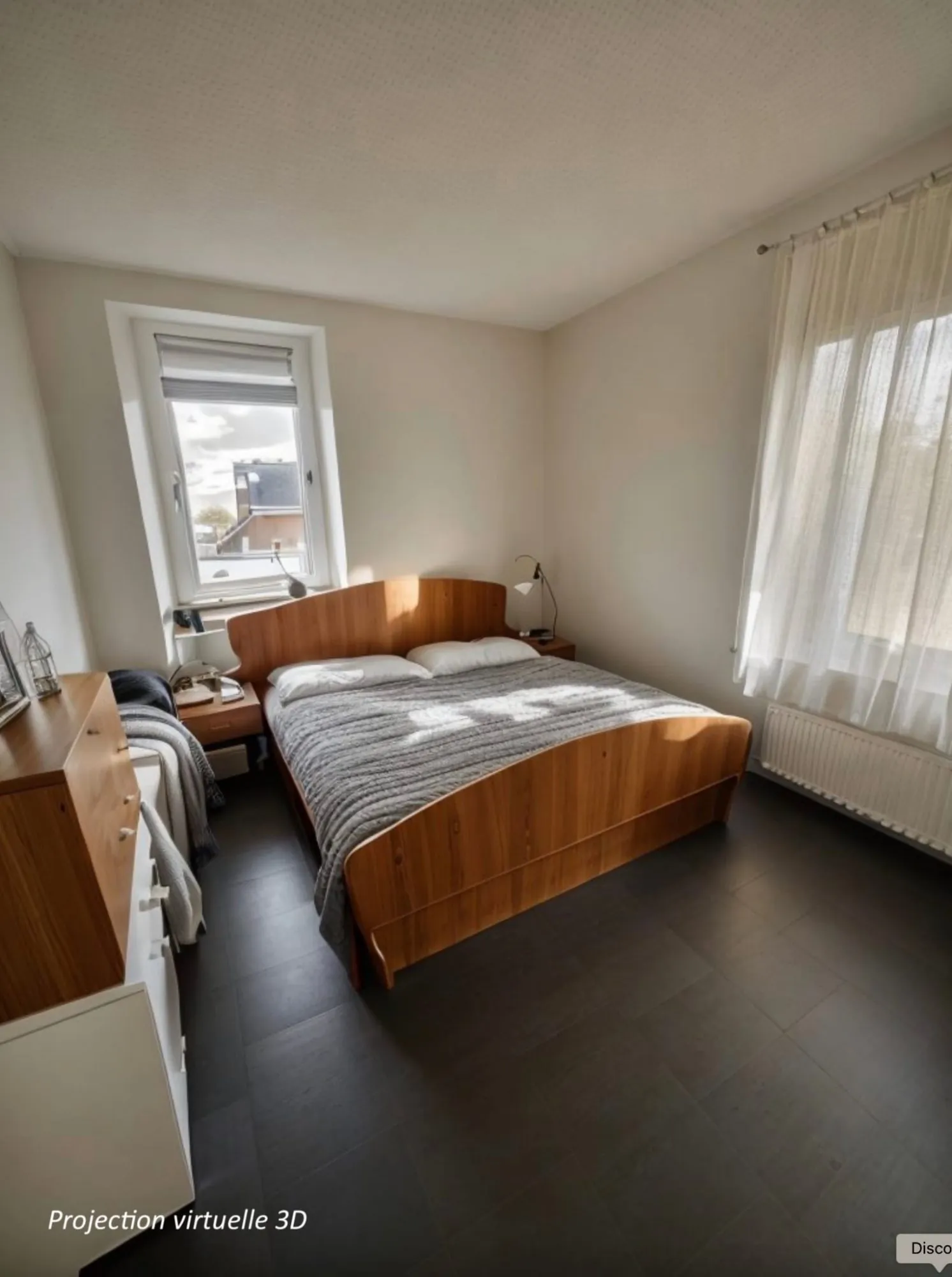 Appartement F4 loué à Herserange avec cave et garage, investissement sûr 