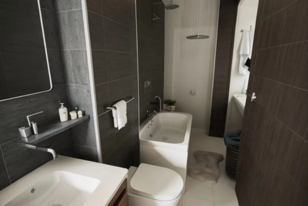 Appartement F4 loué à Herserange avec cave et garage, investissement sûr 