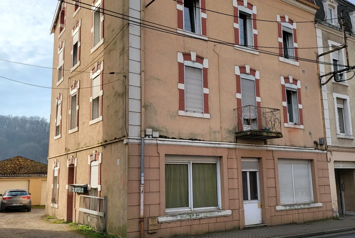 Appartement F4 loué à Herserange avec cave et garage, investissement sûr 