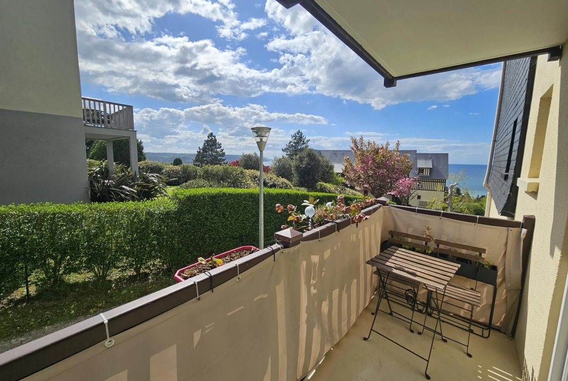Appartement à vendre à Bénerville-sur-Mer près de la plage 