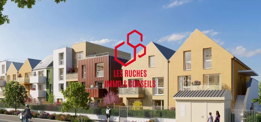 Appartement à vendre à Melun avec terrasse et jardin privé de 46,45 m²
