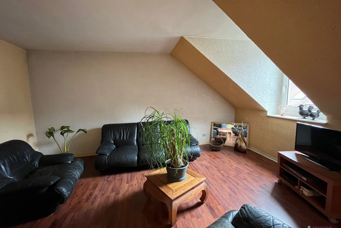 Appartement T2 à Belfort, 59 m², idéalement situé près des quais 