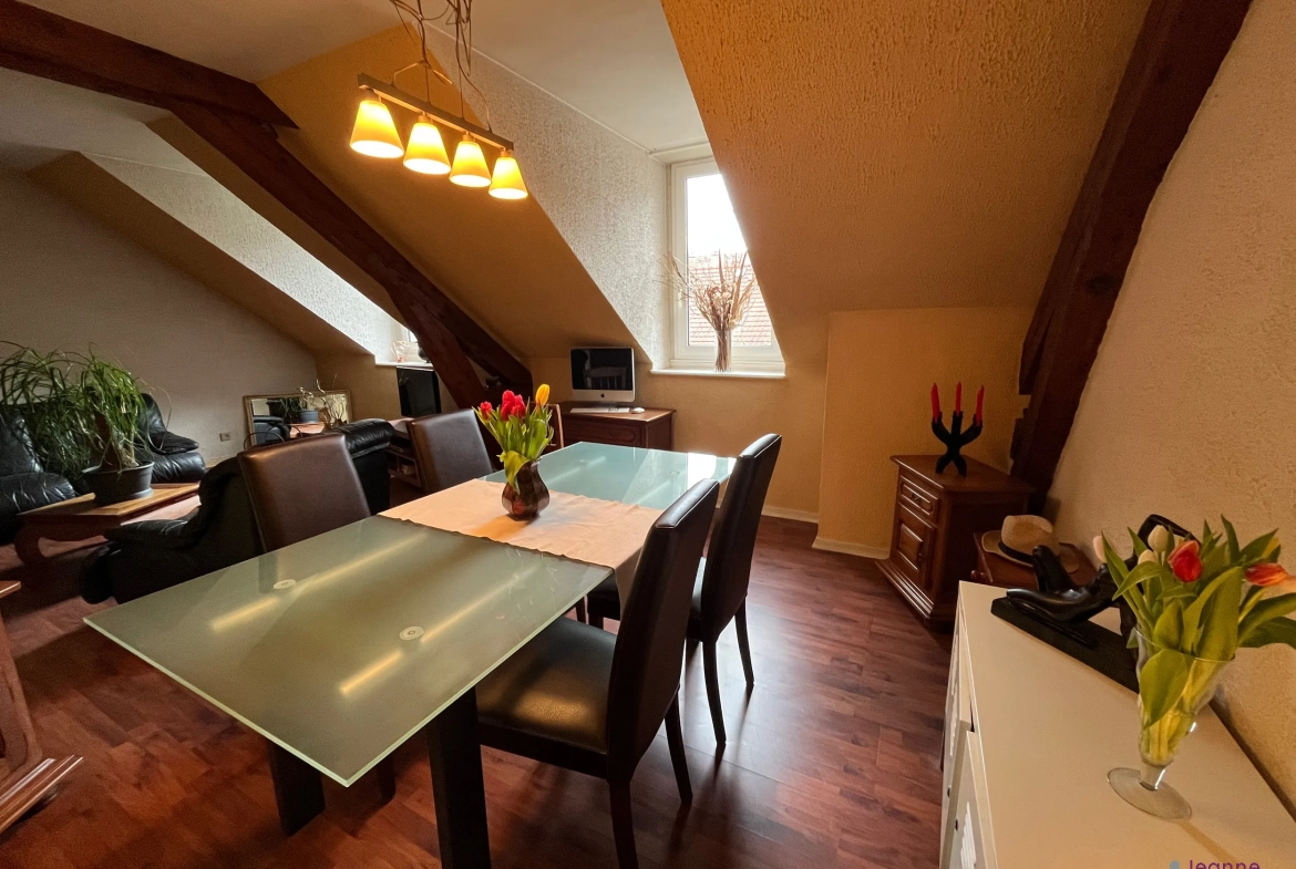 Appartement T2 à Belfort, 59 m², idéalement situé près des quais 