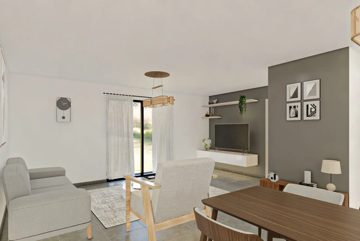 Maison neuve à construire à Goncourt - Modèle Veronica sur mesure 