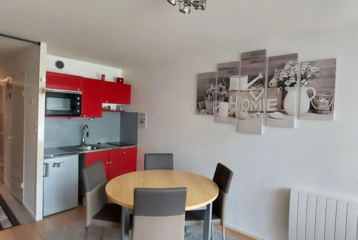 Studio à vendre à Xonrupt-Longemer avec balcon et parking souterrain 