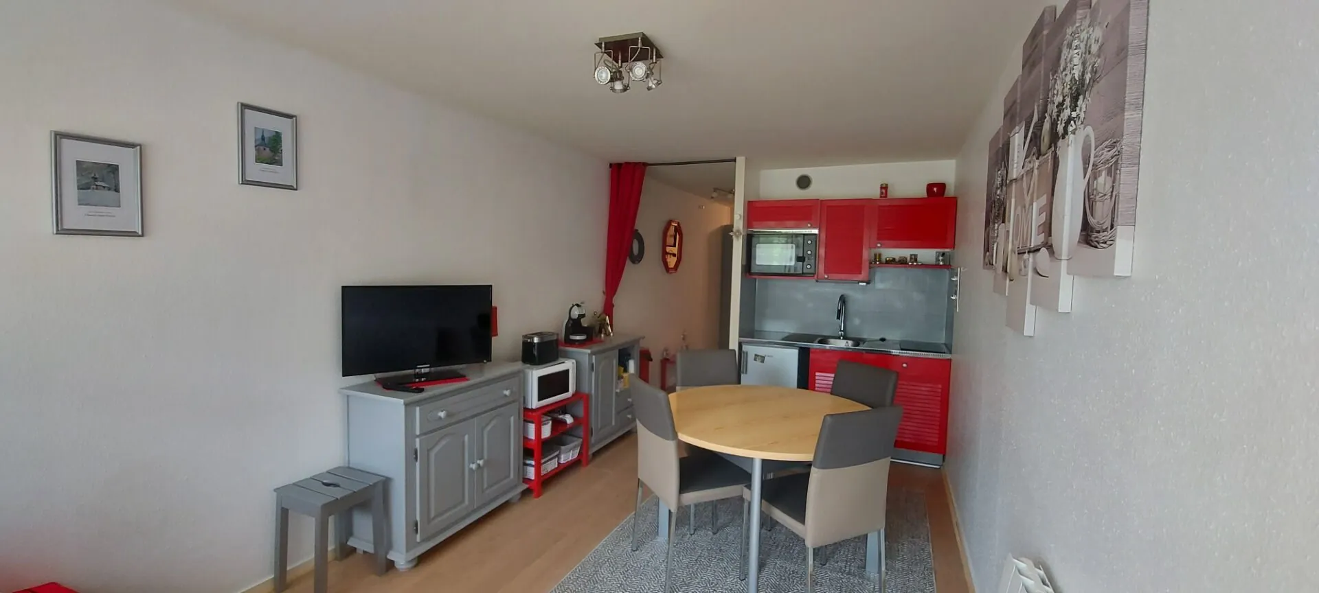 Studio à vendre à Xonrupt-Longemer avec balcon et parking souterrain 