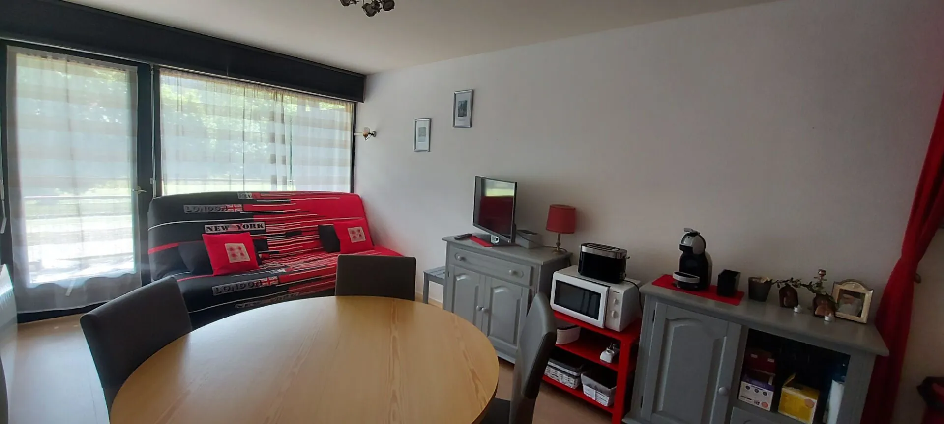 Studio à vendre à Xonrupt-Longemer avec balcon et parking souterrain 