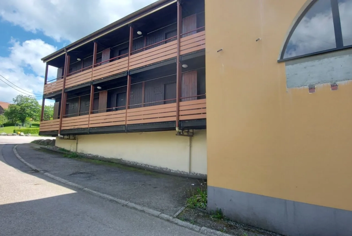 Studio à vendre à Xonrupt-Longemer avec balcon et parking souterrain 