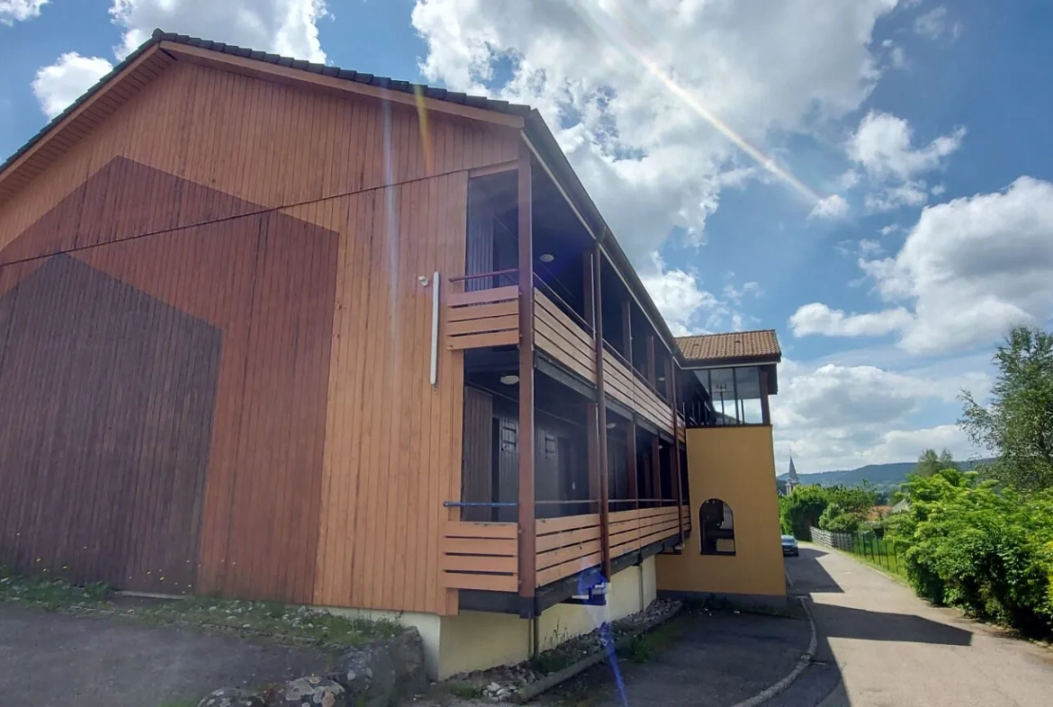 Studio à vendre à Xonrupt-Longemer avec balcon et parking souterrain 