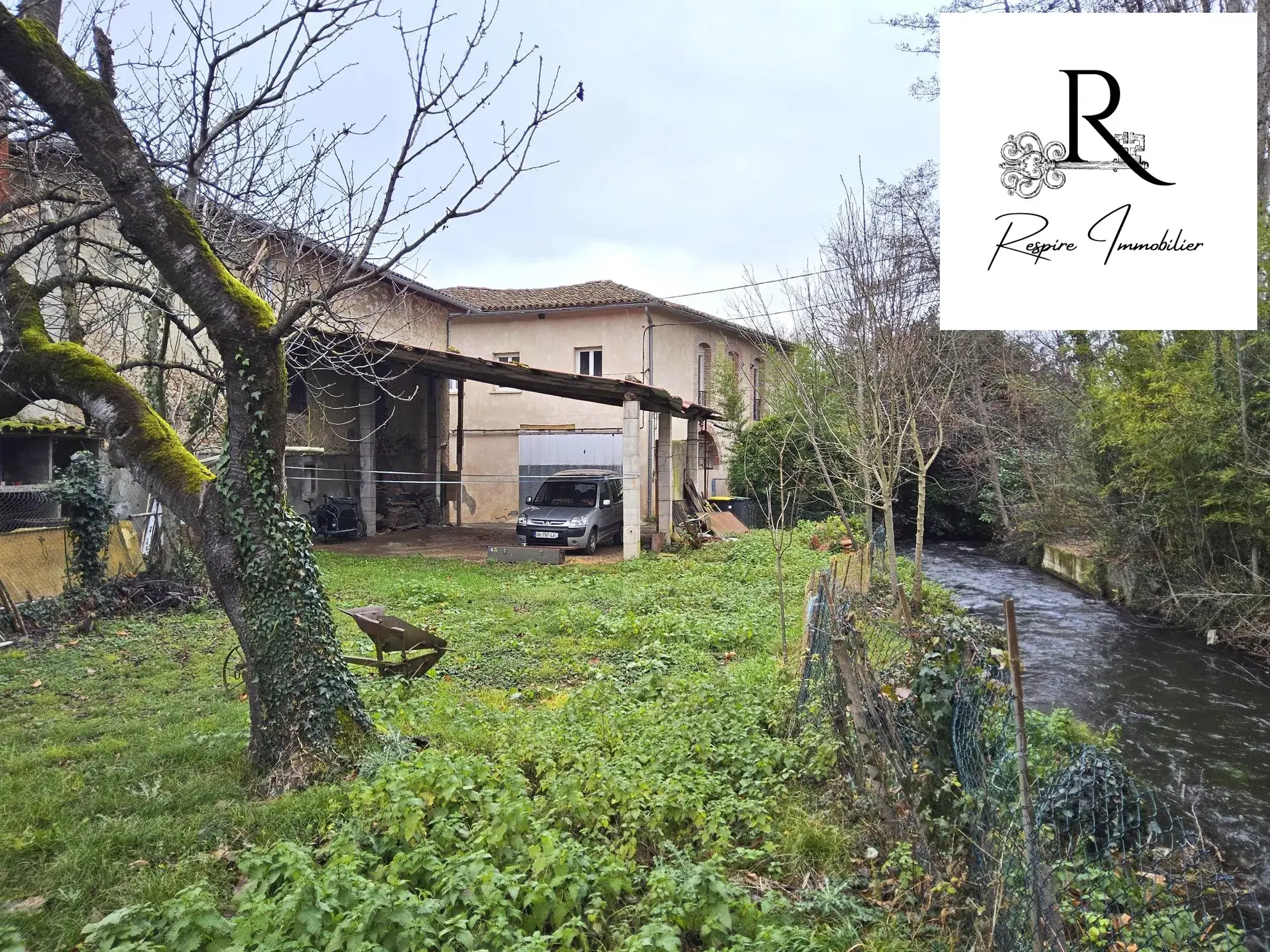 Maison à rénover à Pamiers, charme et potentiel au bord de l'Ariège 