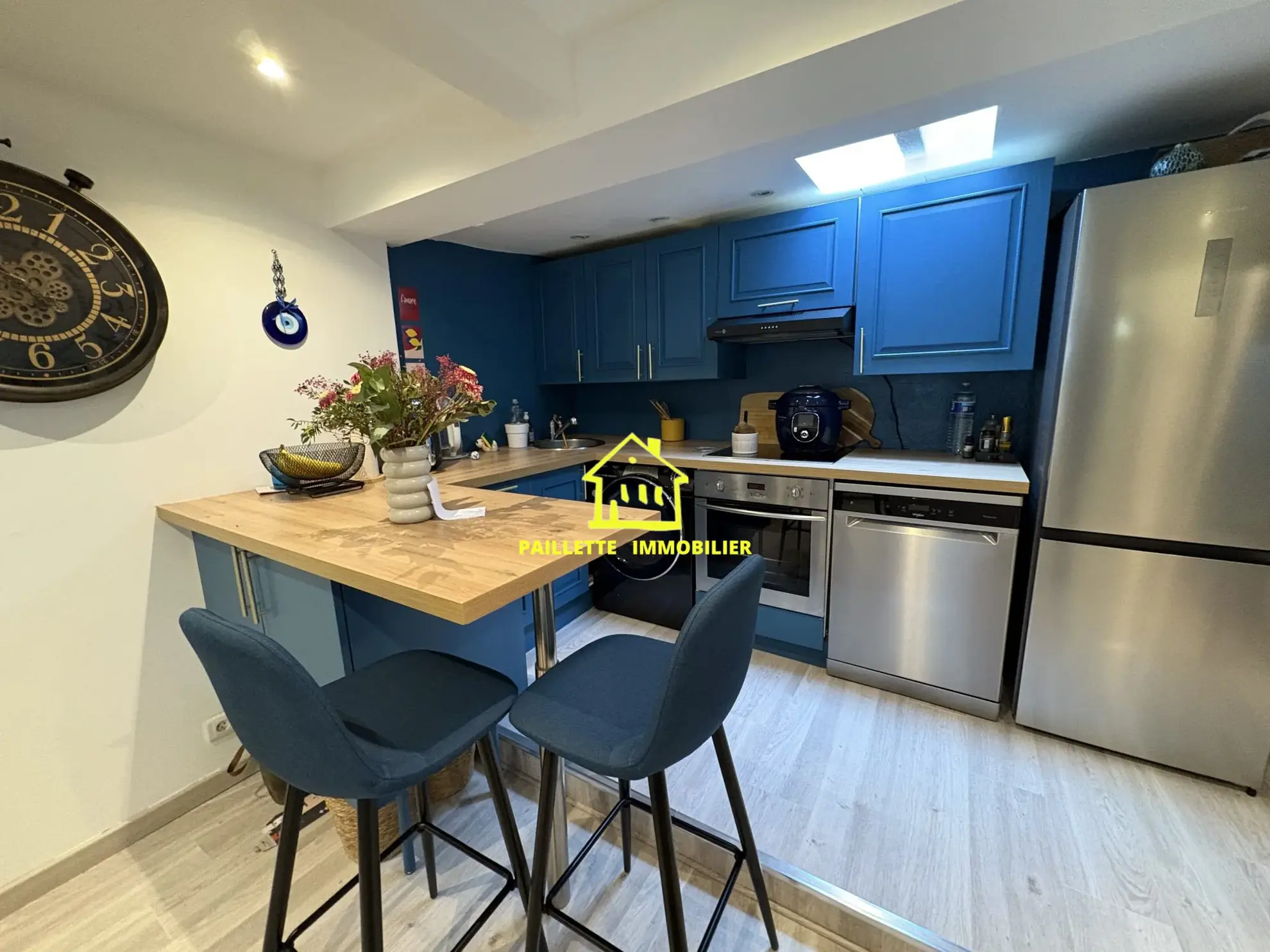 Maison de ville à Octeville-sur-Mer – 1 chambre, sans travaux, centre bourg 