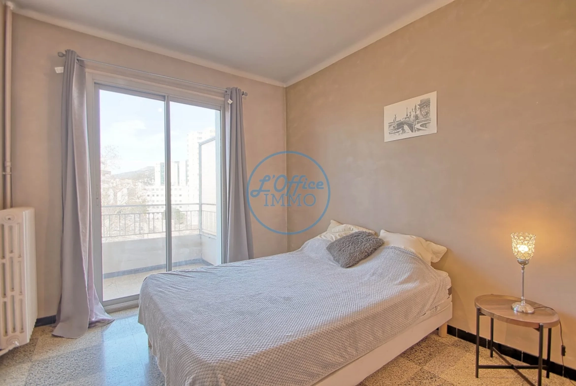 Bel appartement T3 à Toulon Aguillon, proche du Mourillon 