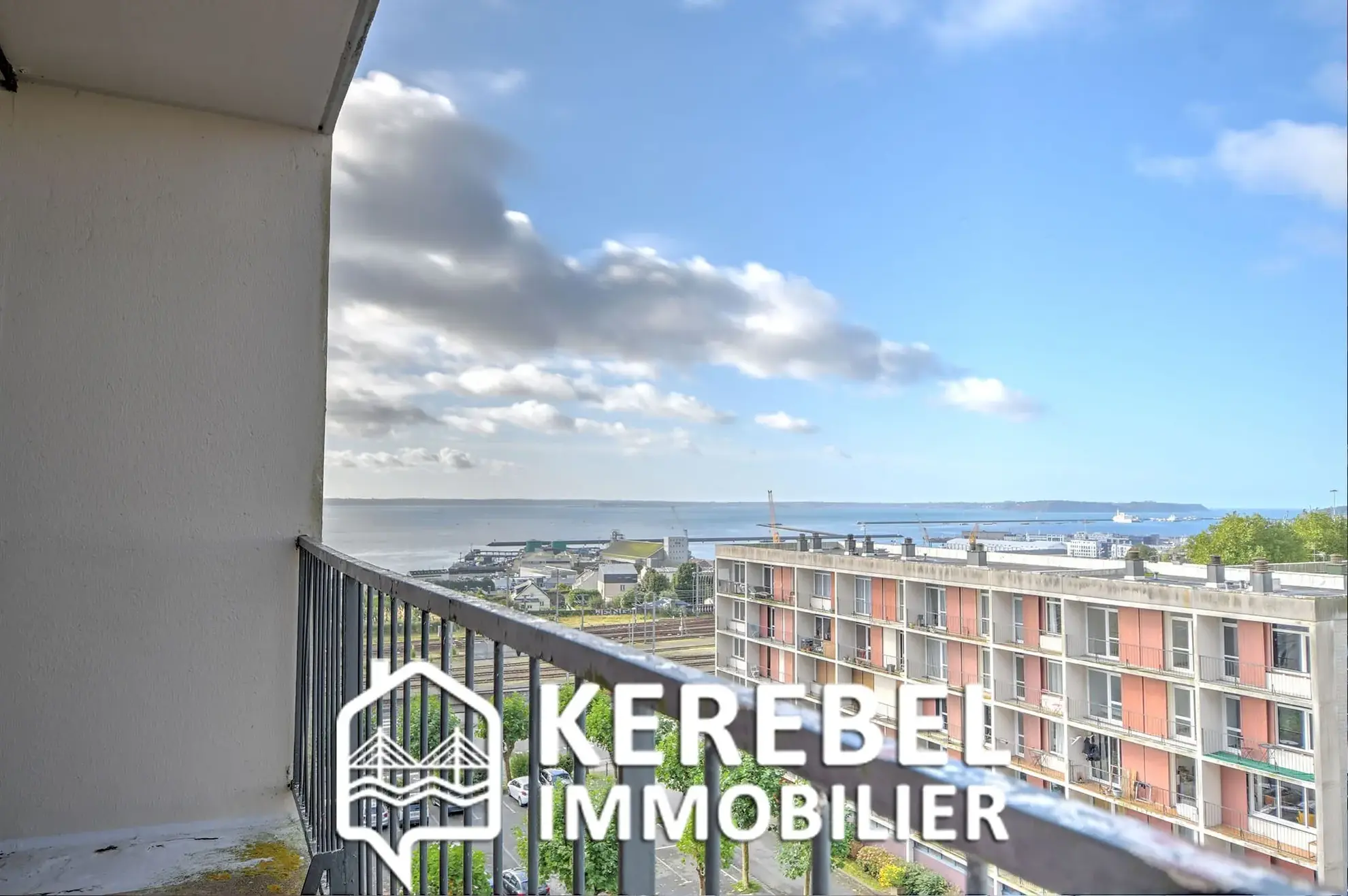 Appartement 3 pièces avec Vue Mer à Brest – Secteur Gambetta 